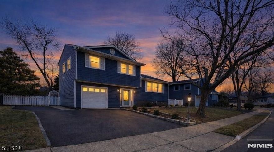 Renovated 1,659 sq. ft. Split Level home w/ 4 Levels. Ground floor has a spacious entry foyer w/ custom coat built-in, garage access, den w/ bathroom & sliding doors to patio. The main level features an open-concept layout w/ living rm, dining rm, & kitchen w/ center island. The kitchen includes, white shaker cabinets, SS appliances, & a pantry closet. The dining area has sliding doors leading to a deck w/ awning, overlooking large fenced backyard. The 2nd flr offers 3 bedrms & lg bathroom, along w/ generous closets. The finished basement includes a utility, laundry, family & office rooms. Lots of natural light, central air, forced hot air, hardwood floors, move in ready. Property is 75x120 (Deep & Wide Lot - Fenced in) Located in Edison near shopping, dining, parks, & major transportation routes, including RT 1, 27, 287, NJ Turnpike, & GSParkway. Nearby is Amazon Hub & Edison Train Station / NJ Transit.