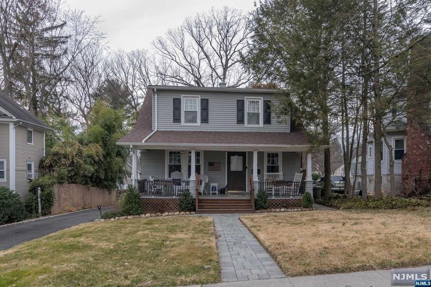 Welcome to this lovely 2 family home in Midland Park! Located on a quiet street, this house is sure to please. The 1st floor features living room, dining room, huge kitchen with granite countertops & large breakfast island, 3 bedrooms (one is a tandem layout used as an office), 2 full baths, and rear covered porch from the bedroom/office. The basement is accessed directly from the 1st floor & features laundry area, gym/rec area, storage area, and walk-out entrance door to the driveway. The 2nd floor apartment has a private side entrance, and a interior staircase to the second floor reveals one bedroom, living room (used as bedroom #2) large kitchen with laundry connections, and full bathroom. The exterior of the home features a newly paved driveway offering plenty of off street parking, and 2 separate garages- a detached 2 car garage (currently rented) & an attached 1 car garage. Other features of this home include open front porch, private rear yard, and much more! Must see!! :)