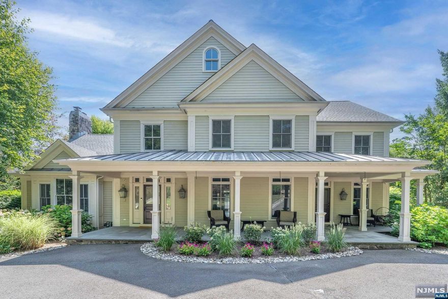 Situated just 25 minutes from Manhattan,570 Farview Ave blends timeless elegance and grandeur with finest luxuries of today!Set in a prime Bergen County neighborhood,its captivating curb appeal is accented by stunning millwork and thoughtful details where natural light floods the home on every level.As soon as you enter the breathtaking 2 story entry foyer,you transported into a world of luxury design!15 Rooms of stunning interiors,the great room with FPL,game rm with wet bar,coffered ceiling and custom built-ins opens up to a Chef's kitchen with top of the line appliances,large island,& wall of windows overlooks the meticulously groomed and private grounds which include a heated gunite pool and stone built-in kitchen with and a FPL.Adjacent to the kitchen is family room perfect for family gatherings.The 2nd floor features 4 BRs and 3 baths,including a sumptuous primary suite. Beautiful third floor guest bedroom with en-suite. LL is complete with media rm, gym and in-law suite.