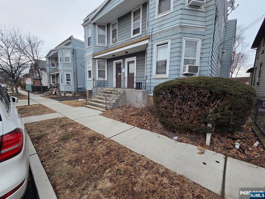 Duplex side by side, top and bottom 4 family within a block of train and 4 blocks to NYC bus. Separate utilities. Rents are well below market and seller will not deliver vacant. All tenants are month to month. Property sold as is - sellers will accommodate buyers due diligence with respect to access once under contract. Each unit has 2 parking spaces in the back. Adjacent mirror property 249â€“51 Court Ave also for sale as a package. Best and Final Offer Friday 1/23, 12pm Noon.