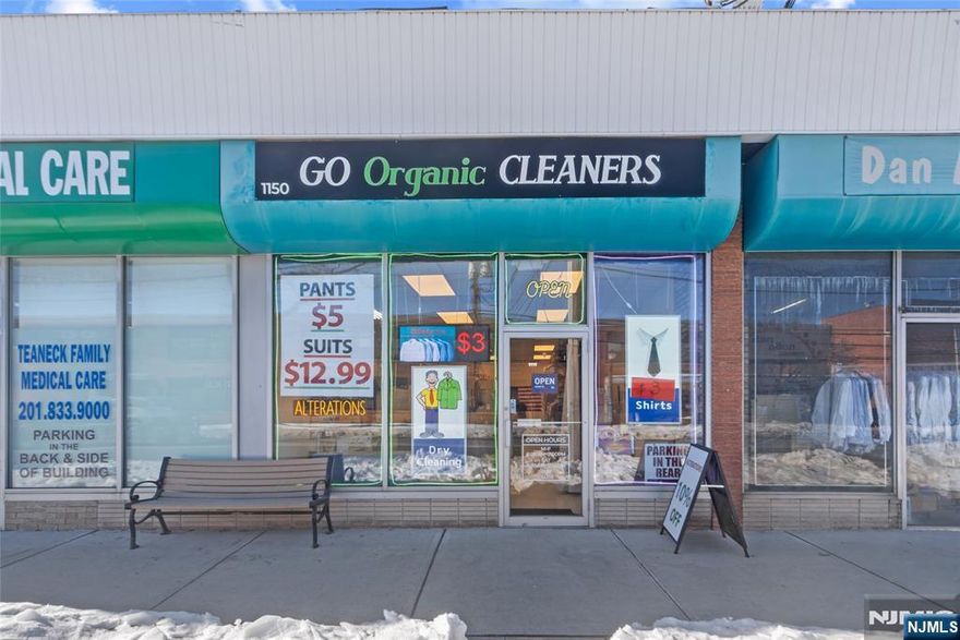 Turnkey opportunity to acquire a growing organic dry cleaning business in a convenient, high-visibility location. This 1,100 sq ft space features the turnover of a favorable lease at just $2,200 per month with 5 years remaining and an additional 5-year renewal option, providing long-term stability for the next business owner. The landlord handles snow removal, while the tenant is responsible for utilities. Ample on-site customer parking offers ease and accessibility for daily operations. This eco-friendly dry cleaning operation specializes in organic cleaning and professional alteration services, with all equipment included in the sale for a seamless transition. Strong potential to scale the business through continued marketing and customer growth. Ideal for someone seeking a fully equipped, modern operation with significant upside potential.