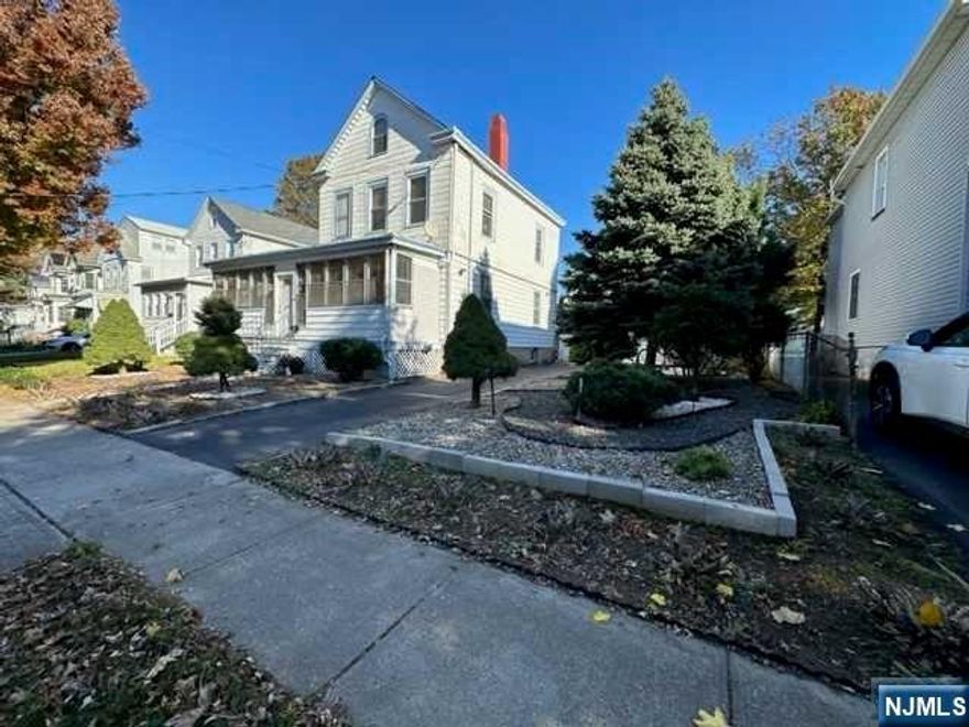 Large Lot - 62x159 - Colonial being SOLD Completely AS-IS - 1st Floor has high ceilings, LR,DR, EIK, Office (Could be Bedrm NO CLOSET) plus Full Bath - 2nd Flr: 2 Bedrooms, Office then 3rd Floor ATTIC: Master bedroom Closet in Hallway - Basement is UNFINISHED Oil Heat w/ 2 Above Ground Tanks