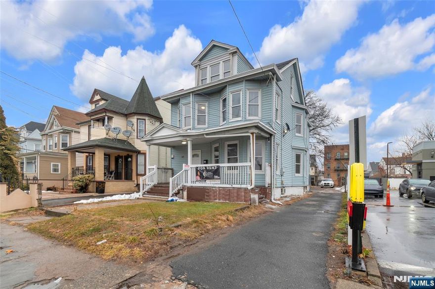 635-637 Madison Ave presents a spacious residential property located in the desirable Eastside section of Paterson, offering 7 bedrooms, 11 total rooms, and 3 full bathrooms across a generous layout. The home features large living areas, multiple bedrooms providing flexible living arrangements, and a renovated bathroom. This property offers strong potential for owner-occupants or investors seeking a large residence with room for customization or income possibilities. Conveniently situated near NJ Transit bus lines, local schools, shopping centers, parks, and major roadways, providing easy access to Downtown Paterson.