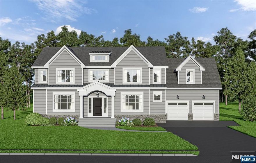 Brand New Construction set in the Highly Desired COLLINS section of Livingston. This Stunning home is located at the end of a quiet CUL DE SAC, sitting on .46 acres and backing up to woods - the perfect setting for a FUTURE POOL. With over 5,250 sq ft of finished living space, spanning 3 levels, this home is nothing short of AMAZING. Grand Foyer welcomes you with 20ft ceilings, Formal Living Room, Formal Dining Room, 1st Floor Guest Suite and Large Family Room with Gas Fireplace. Impressive kitchen with VIKING SS Appliances, Quartz Counters, Center Island and Walk-in Pantry. Sliders from Kitchen lead outside to a stone patio, overlooking your Private Backyard. Beautifully appointed Primary Suite with SPA Bath and 2 custom WIC's. Three Large Guest Bedrooms, all En Suite and a Laundry Room complete 2nd Floor. Finished Walk-out Basement with Entertaining Rec Room, Bedroom, Full Bath, Office/Gym and Wet Bar. 10 Year Builders Warranty. Work with Builder to CUSTOMIZE and SELECT FINISHES