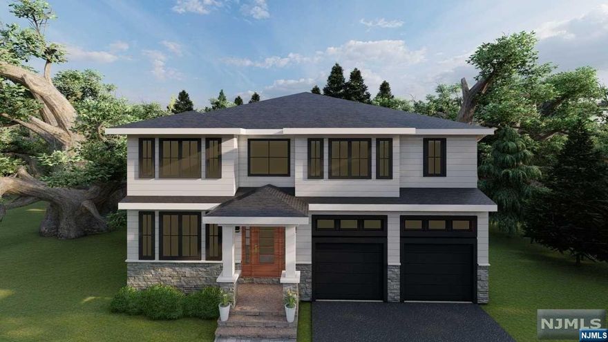 This 5BD 5.5BA Custom Colonial home built by RODAK HOMES w 4700+/- sf of finished living space over 3 floors features a 2 story foyer, gorgeous hardwood wide plank flooring throughout w extensive trim, custom Millwork & finished closets. Home includes a formal LR/DR, expansive kitchen & FR w electric FP & sliders to paver patio. The kitchen is complete w high-end SS appliances, large center island w 1 sided waterfall, quartz counters & ceiling height cabinetry w decorative glass front doors. 1st floor en-suite for guests/office, powder room & mudroom. The 2nd floor is home to 4BDs, 3BA & laundry including an en-suite. Master Bedroom is complete w walk-in closet, spa-like bath w a soaking tub, stall shower & dual sinks. Full finished basement w space for office/playroom, large rec room w built-in bar & full bath. 10 YEAR BUILDER WARRANTY