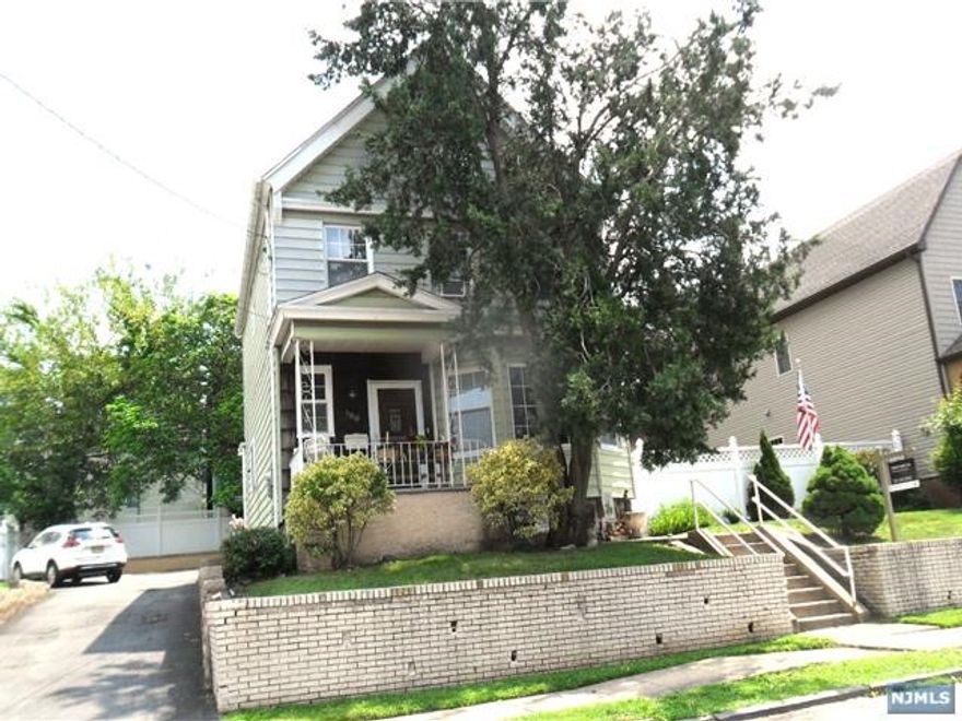 Old world charm. Spacious charming colonial.Living room dining area eat in kitchen and pantry. 2nd floor good size 3 bedrooms and a full bath. Huge attic. 75x100 large land, lots of room for expansion. 6plus car driveway.Close to school, shopping major highways. Steps to public transportation priced for $399000.