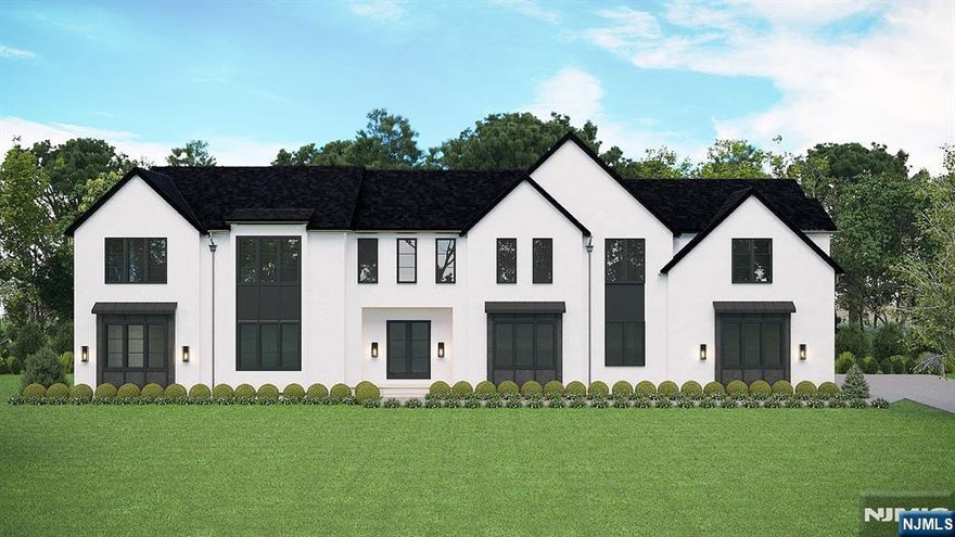 Step into a world of modern luxury with this stunning, fully completed over 9,000 sq ft new construction home, featuring 6 bedrooms, 6 full & 2 half baths, finished lower level, and spacious 3-car garage. The beautiful outdoor living area including covered porch, fireplace, outdoor kitchen and room for a pool. This exquisite residence is defined by its exceptional high-end finishes, open floor plan with soaring ceilings, and large windows that flood the space with natural light, creating an undeniable flow and design that will capture your heart. Nestled in the coveted town of Haworth, renowned for its award-winning schools and exclusive private golf clubs, charming shops and 3 mile reservoir natural trail. It's ideally situated for your convenience, close to world class shopping and dining, and NYC transportation. Don't miss the chance to make this your new home, where modern luxury meets timeless elegance.