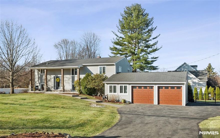 Beautifully updated and meticulously maintained, this charming Bi-Level home offers versatile living space and timeless appeal. Featuring 4 Bed, 3bath, hardwood floors, an attached 2-car garage, and a storage shed, the home is perfectly positioned on an oversized corner lot in a desirable Morris County community. A stylish double staircase leads to the main level where an open floor plan connects the living room, dining area, and a spacious kitchen appointed with two-tone cabinetry, corian countertops, and SS appliances. The bedroom wing includes a generous primary suite w/spacious closet and private en-suite bath, 2 additional bedrooms, and a hall bathroom. The LL features a bright recreation room with sliding glass doors to the backyard patio, a private office, and a laundry room. Additional living space includes a comfortable in-law or guest suite complete with kitchenette, living room, bedroom, full bath, and private entrance. Completing the home is a beautiful stone paver patio with pergola overlooking a sweeping fully fenced backyard framed by mature trees, offering privacy perfect for outdoor dining, entertaining, or relaxing evenings. Ideally located in Randolph just minutes from vibrant downtown Morristown, offering renowned dining, boutique shopping, and cultural attractions. Commuters enjoy convenient access to nearby NJ Transit stations with direct service to NYC, while Randolph is celebrated for its top-rated schools, scenic parks, and extensive trail systems.