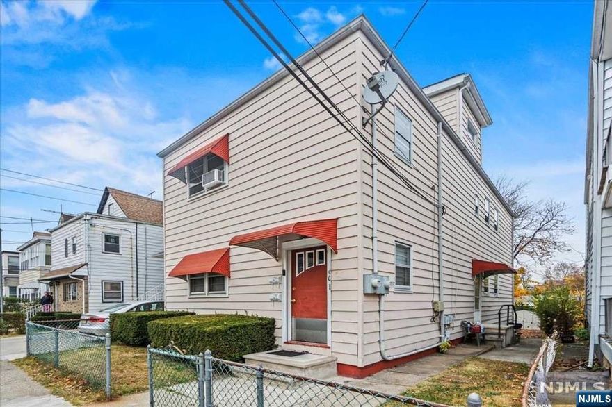 Welcome to this fantastic investment opportunity! Two-family home, perfect for investors or those looking to live in one unit and rent out the other! Both units: 3 bedrooms, a full bath, a living room, and an eat-in-kitchen area. 1st unit is unoccupied. 2nd unit is currently tenant-occupied, providing immediate rental income. Both units pay for their own utilities. Finished Attic: A great bonus space with its own entrance, perfect for extra storage area or a home office. Unfinished Basement: New 1st unit heater (Nov 2024), a washer/dryer hook-up and a convenient walkout, offering great potential for additional storage or future improvements. Nice size backyard for BBQ. Prime Location: Just walking distance from a nearby park ideal for outdoor activities. Walking distance to train station for an easy commute to NYC. This property is a must-see!