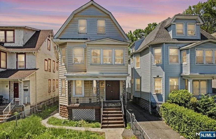 Investors Dream! This stunning 3-story multi-family property is in good condition and offers strong cash flow potential. The first and second floors each feature 3 bedrooms and 1 bathroom, while the third floor includes a 1-bedroom, 1-bath unit. Each level provides ample space. This property is a prime opportunity to start or grow your portfolio Located in a high-demand area with convenient access to transportation, major highways, and local amenities. This is an AS-IS sale only. Buyer is responsible for the CO/Town Certificates