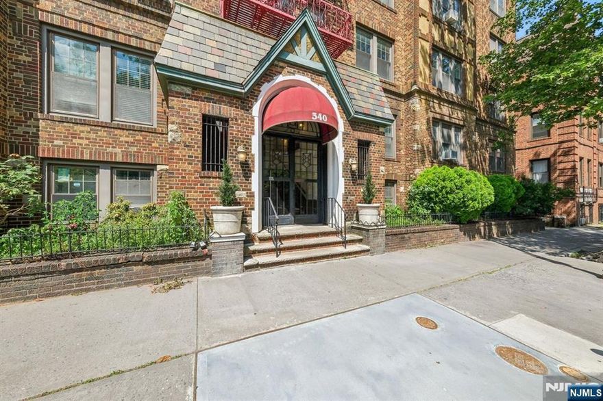 Charming, spacious 2 bedroom first floor condo in an historic pre-war gem in McGinley Square. Discover this beautifully maintained pre-war elevator building in the exciting McGinley Square neighborhood. Nestled on a quiet, tree-line street, this home offers both historic charm and modern convenience. Step into the freshly painted apartment with gleaming hardwood floors, high ceilings, and large windows that bring in natural sunlight. The updated kitchen consists of sleek stainless steel appliances, granite countertops, and spacious cabinetry. Enjoy the buildings thoughtfully maintained amenities, including a laundry room, shared outdoor space. Located just moments from local restaurants, easy access to journal Square PATH and the scenic Lincoln Park offering a golf course, tennis courts, lake, trails, and numerous sports fields. Heat and hot water are included in the HOA. Don't miss this opportunity to own a piece of history in one of Jersey City's exciting historical neighborhoods.