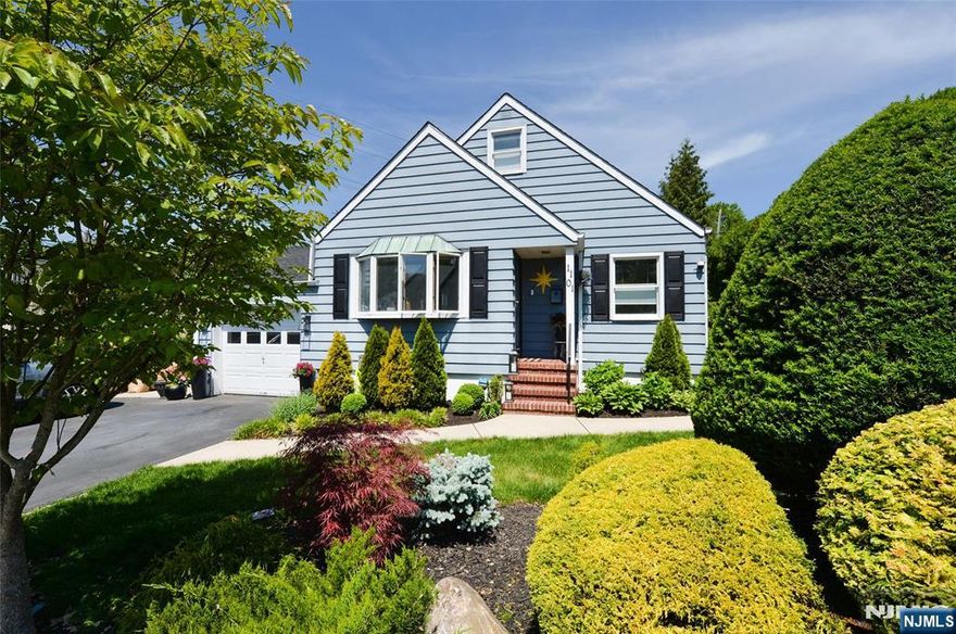 Step into charm and character in this beautifully maintained Cape Cod-style home, perfectly situated in the heart of Fair Lawn! This 3-bedroom, 2-bathroom gem with a fully finished basement offers warmth, style, and functionality across every level. Upon entry, you're greeted by a cozy living room that flows seamlessly into a lovely dining area and modern eat-in kitchen. Both spaces are enhanced by striking modern farmhouse chandeliers, adding a touch of rustic elegance and unique personality to the home. The first floor features two generously sized bedrooms and a full bathroom. Upstairs, youâ€™ll find a spacious primary bedroom and a versatile bonus room, perfect for a home office or walk-in closet. The fully finished basement expands your living space with a large recreation room, an additional bonus room,a full bathroom, and a dedicated laundry area, ideal for entertaining, relaxing, or working from home. Step outside and enjoy your private backyard oasis, complete with a large patio and lush, vibrant greenery perfect for barbecues, gatherings, or simply soaking in the sunshine. For added peace of mind, the home is equipped with a new roof, a new water heater, and a central air conditioning system that is just three years old. Conveniently located near top-rated schools, parks, shopping, and transportation, this home blends classic charm with modern convenience in one of Fair Lawnâ€™s most sought-after neighborhoods.