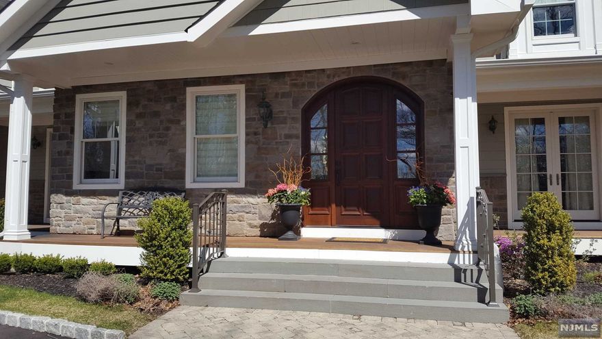 Beautiful Hampton style 5 bedrooms, 4 1/2 baths house, sitting on 2 private "park like" acres in Saddle River. Gorgeous custom design Ulrich Kitchen has Wolf cook top, Sub-zero fridge and Miele dishwasher, plus large walk in pantry. Fabulous large mudroom next to 3 car garage. Beautiful California closets created to organize all your belongings. Has a huge bonus/suite room on 2nd floor, fantastic sound system, CAD, 400 amps, 3 fireplaces (one is outside). Primary 2 room suite with large walk in closet. large unfinished basement.