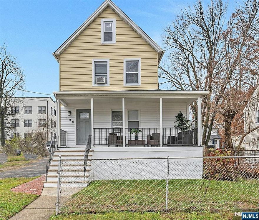 Welcome to this beautifully updated duplex, offering 3 spacious bedrooms and 2 modern bathrooms in the heart of Englewood, New Jersey. Located just minutes from schools, houses of worship, major highways, shopping centers, and fine dining, this home offers both convenience and comfort. The open-concept design features a bright and inviting living room that flows seamlessly into the chefâ€™s kitchen, complete with top-of-the-line appliances. The main level includes a luxurious primary suite with a spa-inspired bathroom. The 2nd floor offers two additional well-sized bedrooms, one with an adjoining, modern full bathroom. Additional highlights include a charming lemonade porch, perfect for morning coffee or relaxation, beautiful hardwood flooring throughout, modern light fixtures throughout, brand-new blinds and freshly painted walls, window air conditioning units for added comfort, access to washer and dryer in the basement. Street parking available. Tenants are responsible for all utilities, cable/internet and renterâ€™s insurance. This is a must-see home â€“ schedule a tour today!