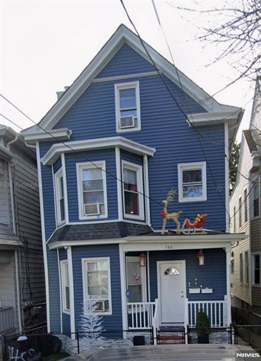 Beautiful 2 family house complete renovated from the ground up .Living room ,Two bedrooms eat in kitchen. And bath room in each floor. Finished basement with full bath room , finished attic with full bathroom. nice back yard with green house and summer entertainment