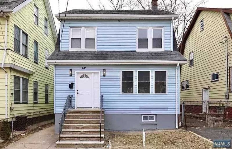 Welcome Home! This beautiful, remodeled home can be yours! One of Newark's gorgeous properties redone with the latest trends and designs. This hoe features 3 bedrooms, 2.5 bathroom, formal dining room, living room, office and eat in kitchen with crisp white shaker cabinets & soft close drawer feature; to beautiful quartz counters; with a large kitchen island to sit down for a quick meal or to entertain guests. Brand new 4 piece stainless steel appliances complete the modern style of the kitchen. The most elegant fixtures and accents throughout. Lovely backyard to enjoy. Great location, close to shopping centers, highway, NYC and public transportation. Show and sell!