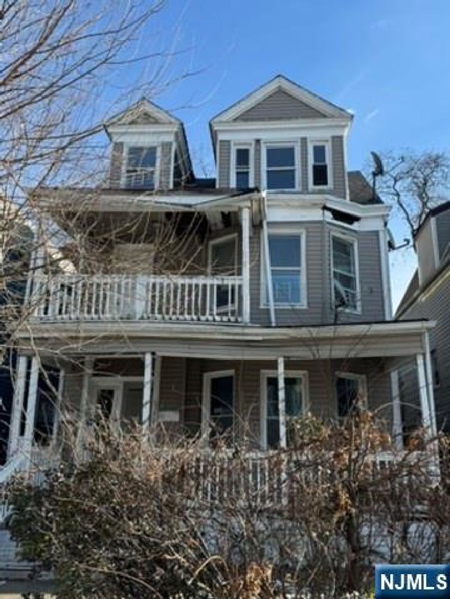 BEST AND FINAL DUE 3/6/26 AT 5PM. Attention investors and builders. Home is in need of complete rehabilitation. This is an opportunity to purchase a two family house with a bonus attic and separate entry in a prime location. Both units have 2 bedrooms and 1 bathroom and ample space. Please note: prior to access, all visitors must sign the hold harmless. Property is owned by a lender through foreclosure. Seller has never occupied the property and has no knowledge of the property. Property is being sold AS-IS with no utilities on. Seller makes no representations or warranties about the property and buyer is responsible for CO, any open permits and curing any violations.