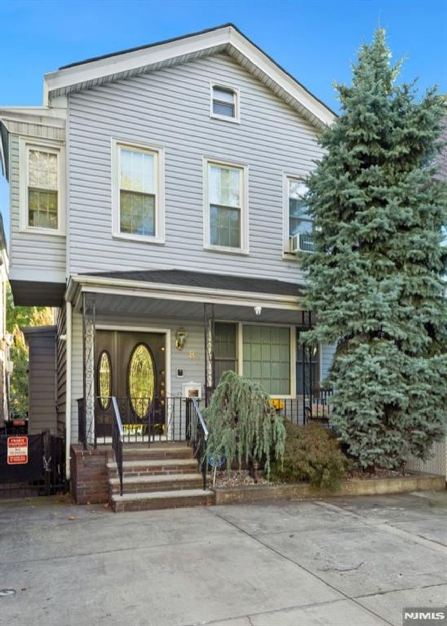 Turnkey Residence with Rare Expansion Potential in Jersey City Heights Nestled along a tree-lined picturesque block within one of Jersey City's most desirable enclaves, 87 Sherman Place is a single-family residence that proudly fuses historic charm with modern functionality. The home exudes warmth and character from the moment you arrive, featuring a stately facade framed by mature trees and timeless architectural details. Inside, the residence balances origin al craftsmanship with thoughtful updates, offering an inviting layout ideal for both everyday living and elegant entertaining. Beyond the rear door lies a beautiful, expansive paved yard Thoughtfully designed for gatherings, gardening, or quiet relaxation, this versatile space provides an ideal backdrop for entertaining and family life alike. Even more compelling, the oversized lot offers unique development potential â€” with room to build a second dwelling or carriage house behind the main home â€” a rare find in the Heights (subject to zoning approval). Spacious bedrooms and a full bathroom on all three levels provide comfort and character in equal measure. The primary suite includes generous closet space and serene garden views, while a walk-up attic and finished basement offer flexible options for additional living, storage, or creative studio use. An inviting first-floor room provides the perfect opportunity for a guest suite, home office, or cozy den - tailored to your lifestyle. Abundant parking and outdoor space