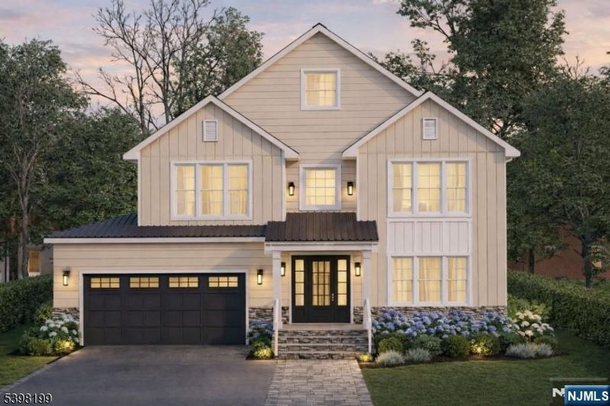 A wonderful opportunity to secure a brand-new construction home in a convenient Livingston location. This home is currently under construction, giving buyers the chance to get in early and potentially personalize select finishes and design elements, while still being ready in time for the next school year. Offering over 4,000 sq ft across three finished levels, this 6 bedroom, 5.5 bath home has been thoughtfully designed for modern living. The layout will include an inviting covered front porch, a dramatic two-story foyer, and a spacious family room with soaring 20-foot ceilings and a statement fireplace. A first-floor en suite adds flexibility and convenience for guests, or a home office.The home features high ceilings, detailed millwork, and high-end finishes throughout, along with a beautifully designed kitchen with premium appliances, custom cabinetry, and a butler's pantry. The finished lower level includes a wet bar and recreation space, offering additional room to relax and entertain. A two-car garage with EV charger and a 10-year builder's warranty complete the home. Ideally located close to places of worship, top-rated Livingston schools, parks, and NYC transportation.