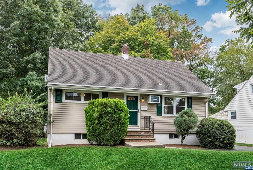 Welcome home to this beautifully maintained 4 bedroom cape cod located on a picturesque street in the desirable town of Ridgewood. The sunny living room flows into the dining room and renovated kitchen. Two first floor bedrooms and a convenient full bath offer flexible living options. Upstairs, you'll find two generously sized bedrooms and another full bath. The finished lower level features a spacious rec room, laundry & additional storage. Hardwood floors throughout, many updated systems & a 1 car attached garage complete this wonderful home. Adjacent to the park and Hawes Elementary School fields, enjoy what feels like an extension to your own property.