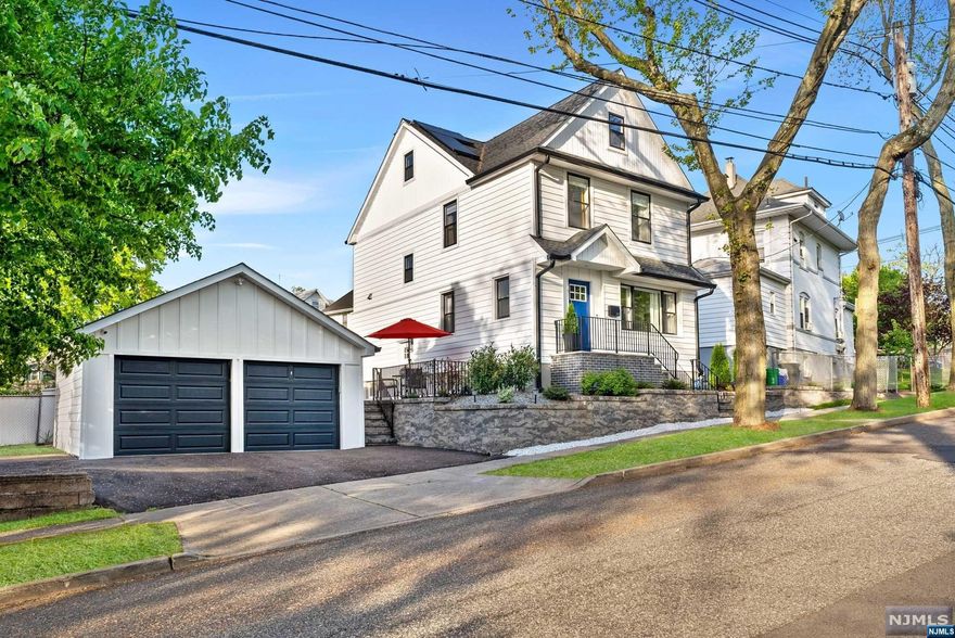 Introducing a contemporary gem in Lyndhurst! This four-level modern home, just two years young, features 4 beds, 2 full baths, and 2 half baths, along with a 2-car garage. Offering a quick 45-minute commute to Penn Station NYC and only an hour to the World Trade Center via public transit, it's conveniently located near major highways. Embrace eco-living with solar panels powering all four levels for just $80 per month. Eligible for the first-time home buyer program, this pristine property boasts a chef's kitchen, a maintenance-free side yard, and an unbeatable blend of style and functionality.