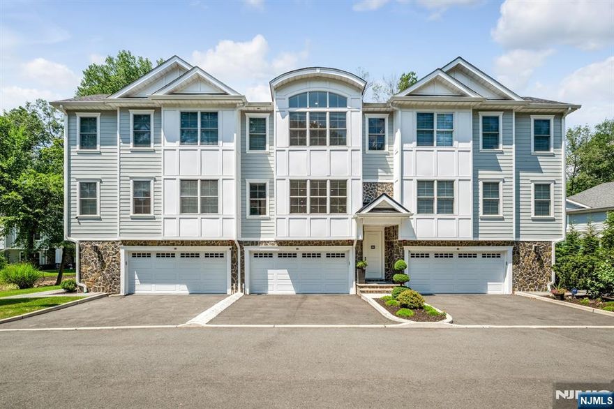 PRIME LOCATION at Lakeshore Estates! Unit 2H is 1 of only 3 units in this luxurious townhome community with a large, private backyard. 2H's backyard is fully fenced in, offering a peaceful, backyard oasis. This stunning Cardinal model offers approx. 3,317 sq. ft. of across 3 levels of beautiful living spaces. This gorgeously appointed townhome showcases sun-filled interiors, soaring ceilings, & an open-concept layout perfect for entertaining. The main floor features a gourmet chefâ€™s kitchen w. quartz countertops, a massive center island, & high-end Sub-Zero & Wolf appliances. It flows into a spacious living area with custom built-ins around a sleek gas FP. Dreamy primary suite includes an 11-ft tray ceiling, 2 oversized WICs with custom shelving, & a spa-like ensuite bath. 2 addt'l bedrooms, a full hallway bath, & upper-level laundry. The walk-out lower level provides a large rec room, half bath, & ample storage, plus the 2 car garage. This young community is located in ultra-desirable Haworth. Enjoy a low-maintenance lifestyle, small-town charm, lush parks, and access to TOP-RATED Blue Ribbon schools, including Northern Valley Regional High School, ranked among the top 20 in the nation. Train and bus service to Manhattan in under an hour. Live the Lakeshore Lifestyle!