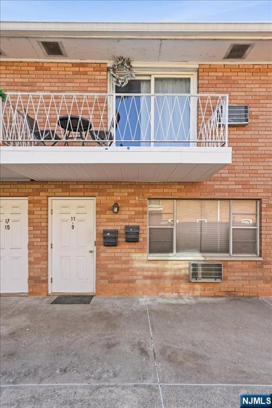 Rare opportunity to own a beautifully updated 1-bedroom, 1-bath condo with a dedicated oversized private garage, a feature only a limited number of units in this community offer. One of just 22 residences and among the few with a balcony, this home delivers exceptional value in commuter-friendly Ridgefield Park. The self-managed condo association offers low HOA fees that include heat, gas, hot water, snow removal, and property maintenance. Additional features include on-site laundry, extra storage, and pet-friendly policies (up to 30 lbs). Ideally located just 10 minutes from the George Washington Bridge, with easy access to NYC transportation, Route 46, major highways, shopping, parks, downtown Ridgefield Park, Blue Ribbon schools, and houses of worship. Steps from local conveniences including CVS, banks, and the post office. Why rent when you can own a well-maintained condo in a community where units rarely come to market?