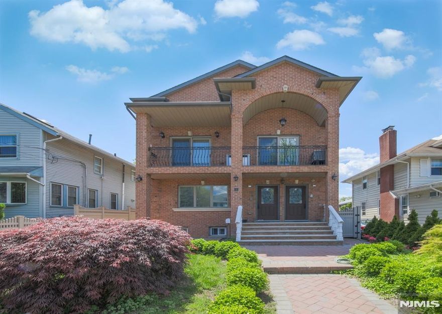 One of a kind custom built two-family house located in a prime location of Palisades Park between Broad and Grand. The meticulous details that went into this two-family is none like you have seen before and resonates elegance all throughout one must see for themselves. First floor unit features a three bedroom and three bathroom unit with modern kitchen, open floor plan concept living room & dining/family room, washer/dryer and a finished basement space with a summer kitchen. The top floor unit is without a doubt the highlight with its cathedral high ceiling living room, modern kitchen with an oversized island, windows facing all directions for copious amounts of natural lighting, formal dining room, washer/dryer, home theater, sauna, radiant floors, and other luxurious features. Proof of funds and other qualifications will be requested before a showing can be confirmed.