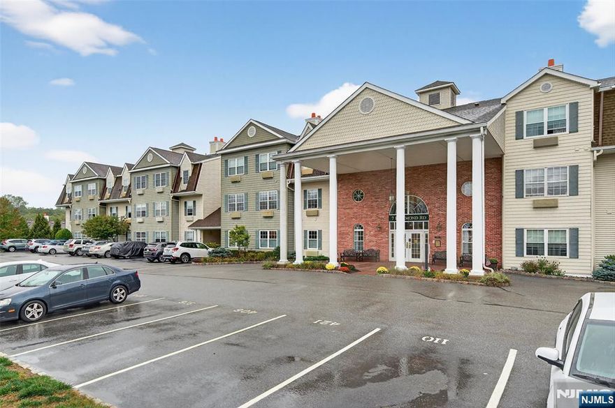 Step into this active 55+ community and discover a welcoming haven in the rolling hills of West Milford. Begin your next chapter in a community built for connections and ease in this two bedroom two bath unit that embraces a sunlight-filled interior and low maintenance with its thoughtfully laid-out floor plan. Experience the perfect blend of comfort and camaraderie with welcoming common sitting area ideal for getting to meet you new neighbors. The clubhouse which features a fitness center, pool, Tennis and Pickleball courts, Bocce courts and outdoor game space is the heart of this vibrant community. A lively social calendar with planned events and impromptu get-togethers affords opportunities to make lasting friendships. Perfect for buyers seeking privacy at home and connections beyond. Agent Remarks: Please check all fees with the association Front door code 1234# combo lockbox on unit