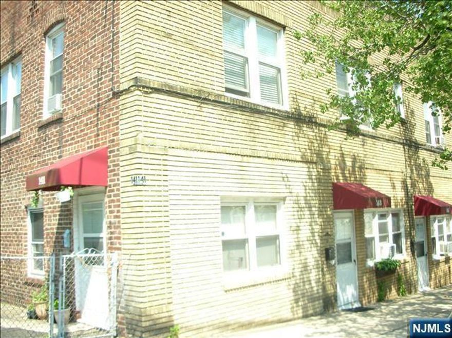 1st floor apartment with one bedroom, LR/kitchen and CTB. coin operated washer/dryer in basement. Heat and hot water included