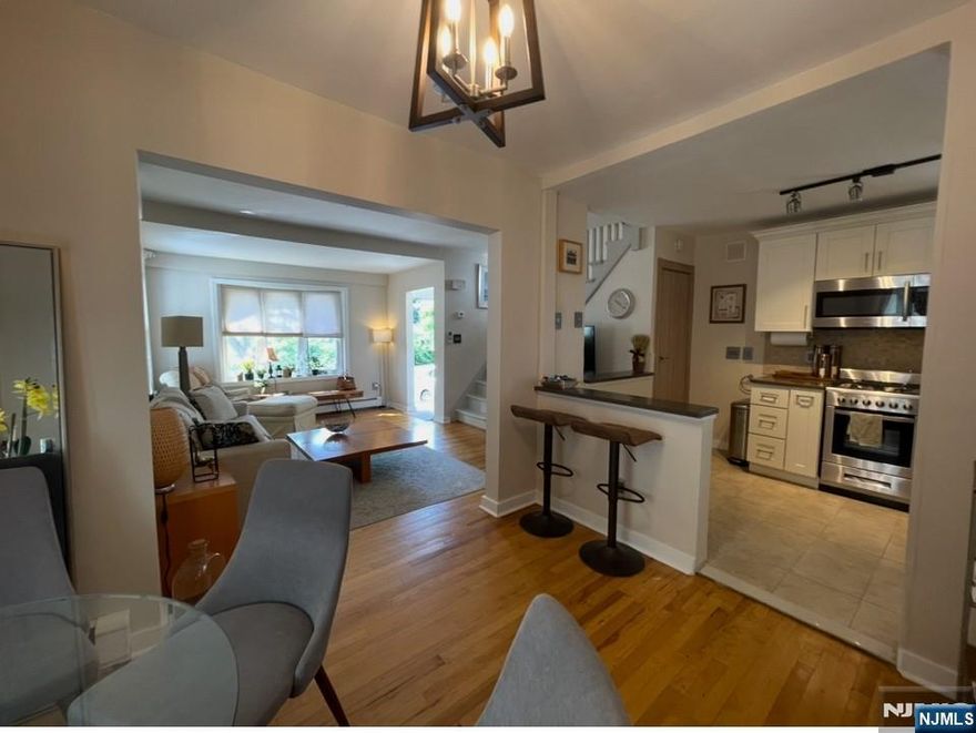 Bright, renovated, and modern home with a cozy feel for rent. First floor features an entry foyer, living room, dining room, updated kitchen, den/office with backyard access to deck, and a full bath. Second floor offers 2 bedrooms and a full bath. Unfinished basement with laundry and plenty of storage. Detached garage, long driveway, landscaped yard. Walk to downtown, schools, and public transportation. Available furnished for $4,500/month. Requirements: Lease application, NTN report, proof of income. Lawncare is included.