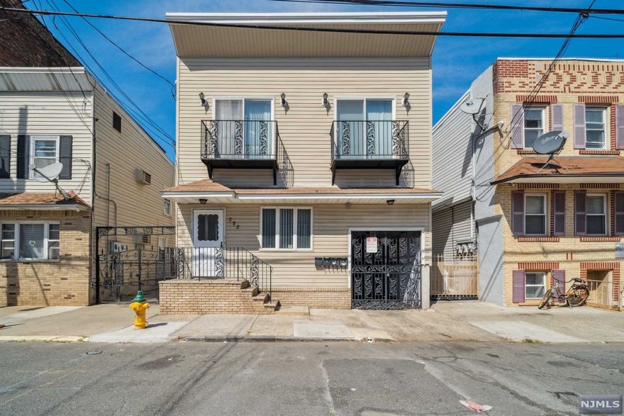 WELCOME TO THIS RARE INVESTMENT OPPORTUNITY!!! You will love this amazing three family home recently built in excellent condition located in thedesirable section of the Ironbound. Features stunning Bi-level apartments generously sized rooms, Sliding Balcony Doors in bedrooms with natural light abounds throughout, one and half baths, plenty of closet space. Hardwood floors throughout kitchen and baths ceramic tile floors Exterior Brick & vinyl front with Balconies, small driveway with two garage carport. Near Independence Park, Public transportation, and all major Highways WITH EASY NYC COMMUTE. Everything is just steps from your door. Investors great income potential.