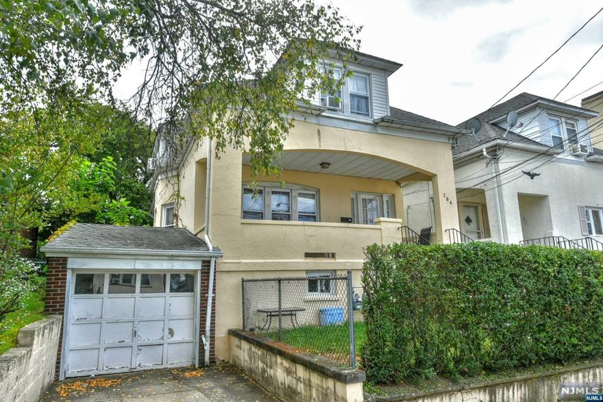 Welcome to your new 2 family home with great potential! Extremely low taxes!! House will be delivered vacant. Owner in the process of moving out. This property is great for occupying one floor while also collecting rent from the other! Investors and owner occupants alike, this property has tons of value add potential with mostly needing some cosmetic updating. 3 bedrooms, 2 full Baths and a finished basement on the first floor and 2 Bedrooms 1 Full bath on the 2nd floor. All bedrooms have large closets for your convenience. Enjoy your morning coffee on your large front porch. Already comes with a partially finished basement with laundry and tons of storage on the other side! Boiler replaced 2022 and Hot water heater replaced 2023! Pre-K in the town of Garfield is available to all residents. It's not every day that you find a 2 family with this much potential. Be sure to reach out for your own private tour before it's too late. This home is being sold As-is.