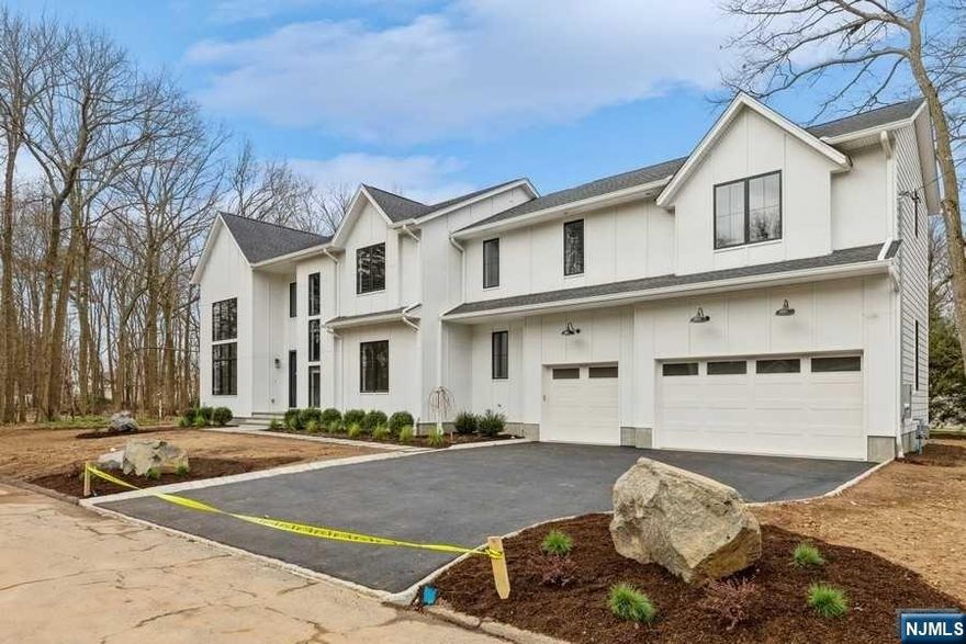 STUNNING & READY FOR OCCUPANCY! PHOTOS WERE JUST POSTED ON APRIL 10th. TAKE A LOOK! READY FOR OCCUPANCY!! Luxury 6 BR, 5 bath NEW CONSTRUCTION home idyllically set on a quiet and exclusive cul-de-sac in beautiful Haworth. Offering breathtaking woodland views this masterfully designed 6,900 sq ft. home with 10ft ceilings offers high end finishes, open concept design and keen attention to detail. Double story EF; LR; DR; Butlers Pantry; BR w/adjacent bath; Mud Room; Gourmet Kitchen with high end appliances; Family Room w/gas fpl opens to 2nd fl. 2nd Fl: Primary Suite; Junior Suite; 2 BR/J&J Bath; laundry Room. Lower level: Recreation Room, BR, Bath, Gym and media room. 3-Car Attached garage. Haworth is home to a top rated K-8 school and NV High School, 2 private golf & country clubs and 3-mile reservoir nature trail. 10 miles to GW bridge and minutes to world class dining and shopping.