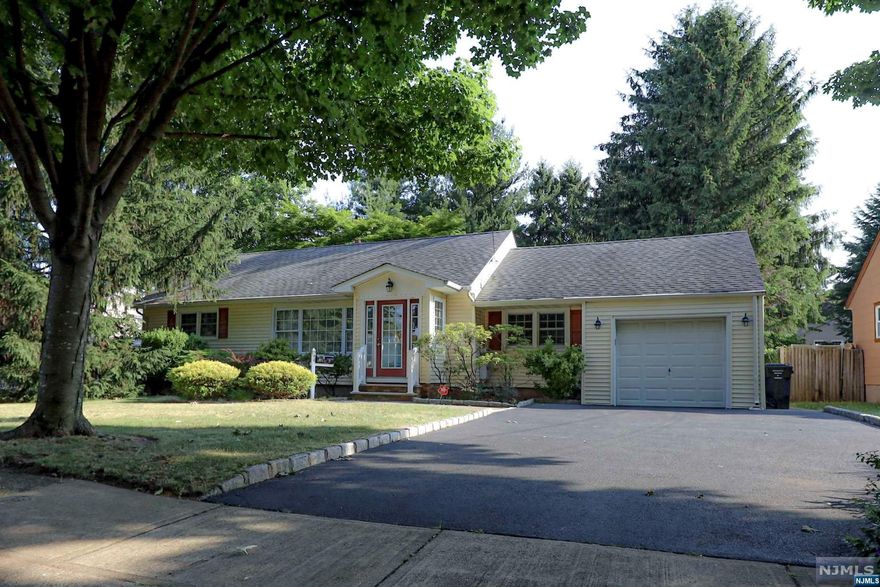 Discover this charming and well-maintained 2-bedroom, 1-bath home that sits in a 0.25 acre land in the heart of Paramus. Featuring a cozy living room, eat-in kitchen, and a bonus family room that leads to a spacious backyard, this house is perfect for comfortable living and entertaining. The dining room can easily be converted into a third bedroom. With an attached garage, back-up GENERAC generator, sprinkler system, a two-car driveway, and a prime location near top-rated schools, shopping, and parks, this home offers convenience and potential. Ideal for families and first-time homebuyers, don't miss this opportunity to make it yours! Just unpack and settle in. HIGHEST AND BEST BY 5PM TOMORROW 6/24/24.