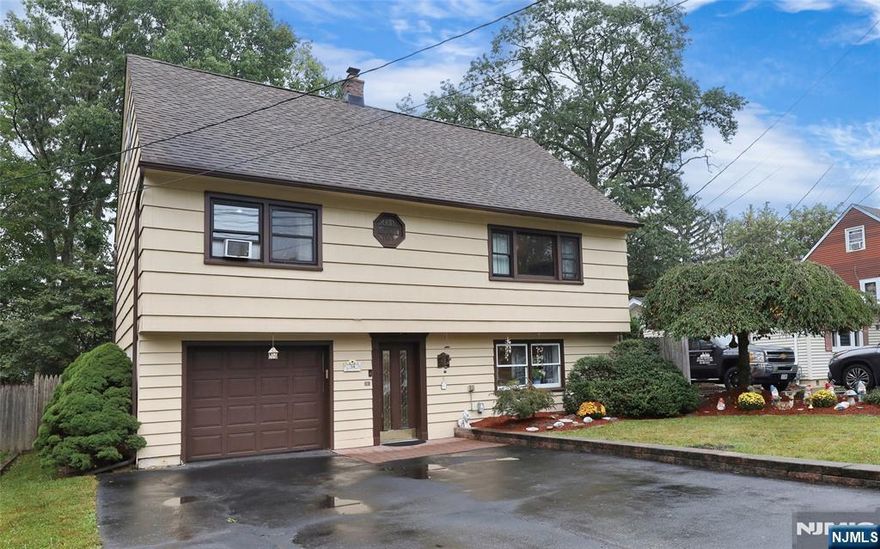 Spacious Cape on a nice street in a great neighborhood! Large living rm has hardwood flrs, recessed lighting as well as a lot of natural light. The freshly painted kitchen is light & bright, has newer flooring, stainless appliances, and access to the deck. All brms are a good size, the 2nd flr w/a walk-in closet. Large & open Rec rm w/bar & slider to the yard is the perfect place for your parties, game nights...pretty much any large gathering! There are hardwood flrs on the 1st flr and lower level. Brand new furnace & central AC units just installed! A fenced backyard offers privacy and safety for the little ones. Large walk-in attic storage space on the 2nd flr. This is a great section of Wayne that is tucked away yet convenient to virtually anything you could need... schools, eateries, nyc transit, major highways, and shopping galore! Lionshead lake assoc membership is optional @ $150/yr. *Please note this is an as is sale with no known issues. Any inspection is for informational purposes only.*