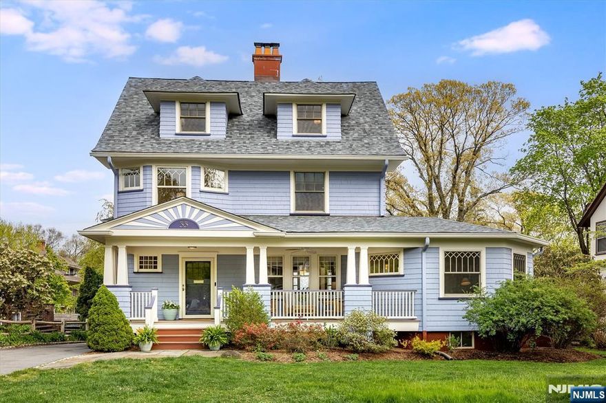 Welcome to Erwin Park, one of Montclairâ€™s most magical and sought-after neighborhoods. This well-tended and cherished home is perfectly nestled in the heart of it all, surrounded by leafy streets, welcoming neighbors, and a true sense of community that makes it feel instantly special. Life here has a quiet, dreamy quality. Picture morning coffee on the front porch as the neighborhood wakes up, and spontaneous gatherings on the massive front lawn that bring people together. Itâ€™s the kind of place that feels like home from the very first moment. The backyard is pure serenity, a private haven for relaxing or entertaining. Enjoy winter evenings in the hot tub, summer dinners on the deck, or simply soaking up the peace of your own outdoor retreat. And for something extra, the loft above the garage is a blank canvas waiting for creativityâ€”perfect for a studio, home office, or personal sanctuary. Just blocks from the Midtown Direct train, beautiful Edgemont Park, and Watchung Plazaâ€™s lively restaurants and shops, this home blends small-town charm with big-city access. Thereâ€™s a sparkle to life in Erwin Parkâ€”and this home captures that magic effortlessly.