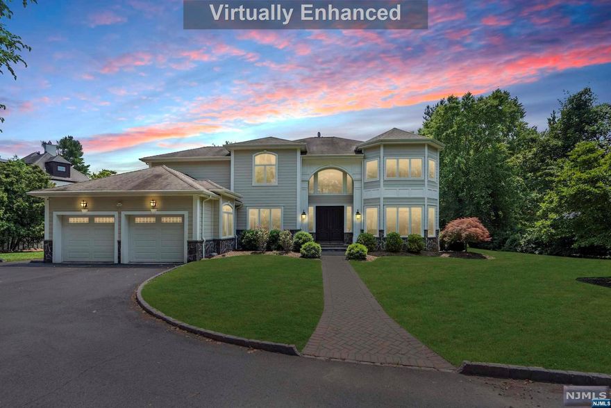 The ONE YOU HAVE BEEN WAITING FOR!!! Welcome to this EXTREMELY PRIVATE colonial home, offering 4 beds 4.5 baths, and over 6,500 sq ft of luxurious living space. The beautifully landscaped property spans over half an acre creating ample outdoor fun and living. Situated on a very secluded cul-de-sac, this home boasts spectacular country club views and is surrounded by beautiful trees. Step inside to a 2-story entry that leads to a stunning library, a formal living room, and a dining room. The gourmet kitchen and expansive lofted family room w/fireplace overlook the picturesque property w/a pool. The primary ensuite features a sitting room, 2 closets, and a luxurious bath. Additional 3 bedrooms with 1 ensuite & the 2 other bedrooms share a jack and jill bath to complete the top floor. The fully finished lower level provides ample space for recreation, exercise, & storage. With a spacious 2-car garage, fitting 3, & ample parking, this home offers an exceptional living experience.