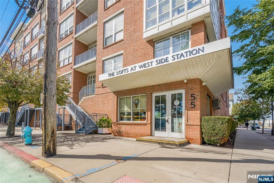 Welcome to 55 Mallory Ave #69, a modern loft-style residence in the West Side neighborhood of Jersey City, offering a seamless blend of contemporary design and urban convenience. This spacious 808-square-foot unit features one bedroom and one bathroom, ideal for those seeking a stylish and functional living space. The open floor plan is accentuated by high ceilings and oversized windows, which flood the interior with natural light, creating an inviting atmosphere. Located in a vibrant neighborhood, this property is a stone's throw from the West Side Ave Light Rail, providing easy access to transportation. Enjoy nearby cafes, shops, and the Hudson Mall for all your shopping needs. For outdoor enthusiasts, Lincoln Park offers a serene escape. The unit includes a washer and dryer, ensuring convenience in your daily routine. This property is a perfect choice for those looking to experience the best of Jersey City living. Don't miss the opportunity to make this exceptional space your new home.