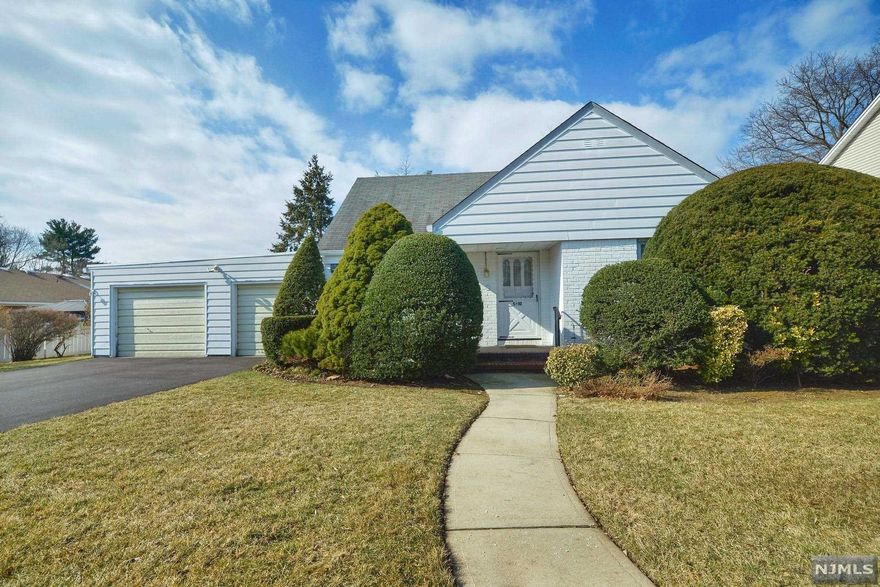 Spring is the perfect time to begin creating memories in this spacious well-maintained home situated on a quiet residential street. Convenient to top-rated schools, NYC transit, houses of worship and all of the wonderful amenities Fair Lawn has to offer. Just a 3 minute drive to the popular sandy beach community pool! Features include an OVERSIZED 2-CAR GARAGE w/convenient direct access to home, SUN-FILLED FAMILY ROOM with a wall of windows overlooking the LOVELY PRIVATE YARD, LARGE LR & an updated BRIGHT KITCHEN w/generous dining area, new SS refrigerator, newer dishwasher & a double oven. First floor hosts 2 nice-sized BRs & full bath and the upstairs BR suite includes ensuite bathroom, cedar closet & abundant storage. Enjoy additional recreational space in the ATTRACTIVE LOWER LEVEL finished w/vinyl flooring and HALF BATH. Updates include newer (wide) driveway (2020) and new flat roof (2021) over rear addition. CENTRAL AIR & sprinkler system. A WONDERFUL PLACE TO CALL HOME!