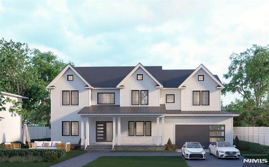 NEW CONSTRUCTION colonial home, located in Livingston. On 0.20 acres, this 6BD, 5.5BA residence offers approx 4,500sqft of luxury across 3 levels. Double-height foyer introduces main level, which includes living room, dining room, guest ensuite & stylish powder room. You'll find inviting open-concept layout w/ designer finishes throughout. Gourmet eat-in kitchen is chefâ€™s dream, w/ custom cabinetry, center island, high-end appliances, quartz countertops & walk-in pantry. Family room flows from kitchen w/ fireplace & sliding doors leading to large paver patio & expansive backyard. Upstairs, find 4 bedrooms, including luxurious primary suite w/ his & her walk-in closets & spa-inspired bathroom featuring a soaking tub, stall shower & dual sinks. 1 BD is en-suite while the other 2 share full BA. Laundry room completes this floor. Fin. basement provides additional living space w/ BD, large rec room, playroom & full BA. Modern smart home features.10-year builder's warranty