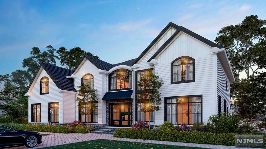 Brand New Construction in ultra desirable Haworth. This dream home which is being built by one of North Jersey's premier builders and designers will be absolutely STUNNING and extra spacious. The first and second floors will be 6,000 sqft. You will enter into a jaw dropping two-story foyer that leads to a two-story great room. You will continue along to a chef's kitchen with a massive center island and designer cabinetry/appliances. The first floor will be complete with formal living and dining rooms, a powder room, a home office or bedroom with a full bathroom, and a mudroom with access to your 3 car attached garage. The second floor will host 5 large bedrooms and 3 full bathrooms. The master bedroom will have an en-suite with a beautiful master bathroom and WiC's. For your convenience, laundry will be located on this floor. The basement will feature a home gym, a family room, a den + full bathroom, and a movie theater! BLUE RIBBON school district! NO DETAILS SPARED...