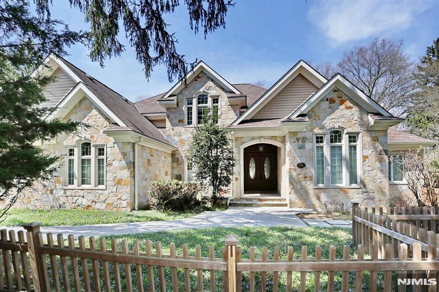 Breathtaking!!! Dramatic Entry Foyer with Bridal Staircase, Living Room w/French Doors to Stately Bluestone Patio, Banquet-size Dining Room, Phenomenal Kitchen w/High-End Appliances,2 Sub-Zero Refrigerator/Freezers, Center Island, Walk-in Pantry + Separate Dining Area open to Family Rm w/Tray Ceiling, Gas Fireplace., Door to Patio. Laundry Room and Door to 4-Car Garage, French Doors to Beautiful Office, 1sr Floor Primary BR Suite, 2 Walk-in Closets, Nursery/Office and Full Bath w/Whirlpool Tub and Steam Shower. 2nd Floor offers another Primary Bedroom w/Full Bath, and 2 Additional Spacious Bedrooms w/Jack and Jill Bath. Enormous Basement w/High Ceilings. The House Features: Hardie Plank and Stone Exterior,Multi-Zone Heat and A/C, Exquisite Custom Moldings, Inlay and Oak Hardwood Flooring Both Floors, Multiple Storage Areas,Speaker System and so Much More! Be Amazed!