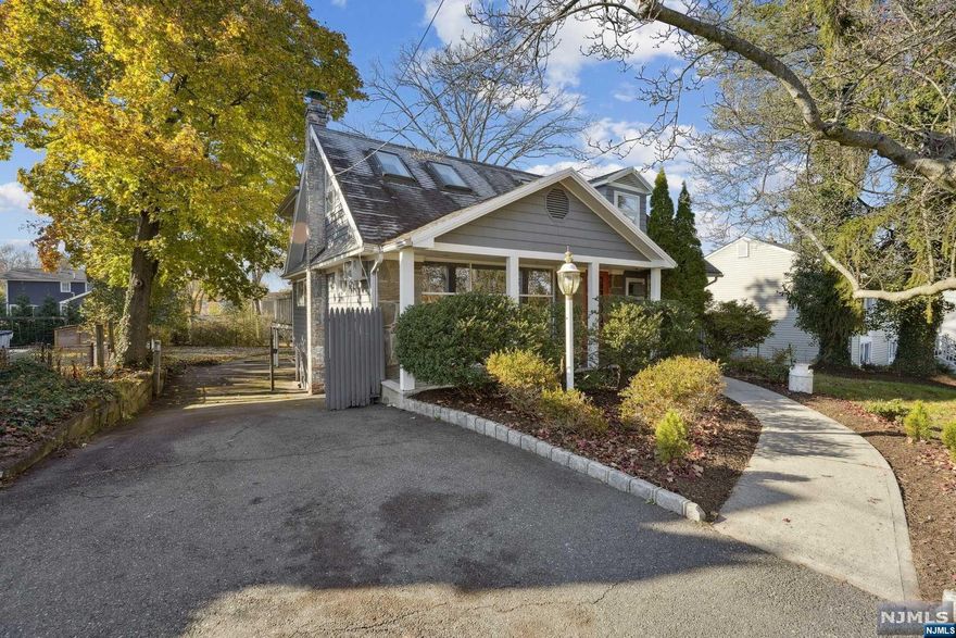 "Charming Expanded Cape in Desirable West Caldwell Location. This 3-bedroom, 2-full-bath residence offers a spacious family room with a charming fireplace, an inviting living room, and a first-floor bedroom complete with an expansive walk-in closet. Upstairs, you'll find two generously proportioned bedrooms and a well-appointed full bathroom. The full basement, partially finished and thoughtfully designed, includes a laundry area and ample storage space. Conveniently situated within close proximity to top-tier schools, shopping centers, and beautiful parks, making this an ideal home for your love ones. "chimney, fireplace and flues as is, no known issues.