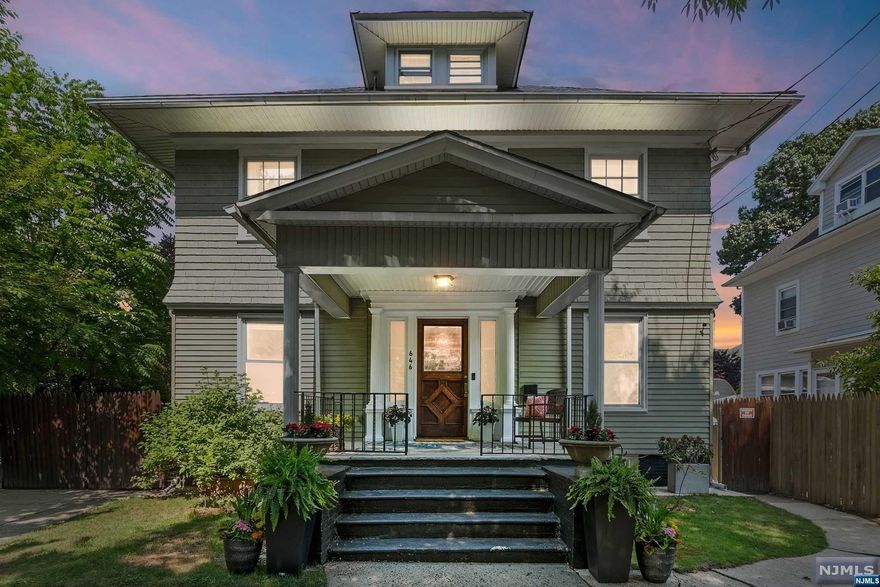 Discover this exquisite 5-bedroom Craftsman Colonial in Newark's prestigious Forest Hill, where classic elegance meets modern living. This residence exudes a palpable sense of love & uniquely blends style and eco-friendly features. Step inside to a warm, inviting atmosphere enriched with artisanal details & expansive living spaces that radiate comfort & luxury. Nestled in one of Newark's most desirable neighborhoods, this property is ideally poised to attract discerning buyers seeking the rare combination of historical allure & contemporary amenities like the spacious, open kitchen. Experience serene living close to vibrant community hubs, like nearby Branch Brook Park with the added luxury of your own outdoor sanctuary. Perfect for NYC commuters & Downtown devotees, this home offers numerous niches for home offices or creative spaces, maximizing both convenience & charm. Own a piece of Forest Hill's heritage, thoughtfully designed for those who cherish both tradition & modernity