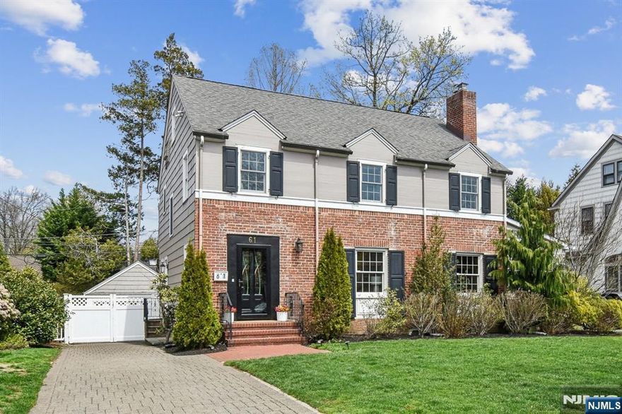 Beautifully updated Colonial on a prime Upper Montclair cul-de-sacâ€”just steps from 121+ acres of Brookdale Park and blocks from Upper Montclair Village with direct NYC train, shopping. The open floor plan includes a spacious living room with built-ins and gas fireplace, a large eat-in chefâ€™s kitchen with center island, and a bright skylit family room. French doors from the dining room open to a rear deckâ€”ideal for indoor-outdoor entertaining. On the 2nd fl are three generous bedrooms, including a serene primary suite with sitting area, walk-in closet, and spa-like bath with marble finishes, double vanity, Jacuzzi tub, and walk-in multi-jet shower. The 3rd fl features a skylit fourth bedroom, full bath, and storage. The finished basement includes a large rec rm and laundry. Paver driveway, two-car garage, fenced, landscaped yard completes the home. Features include whole-house generator, EV charger, irrigation system, recessed lighting, and HW throughout. Move right in.