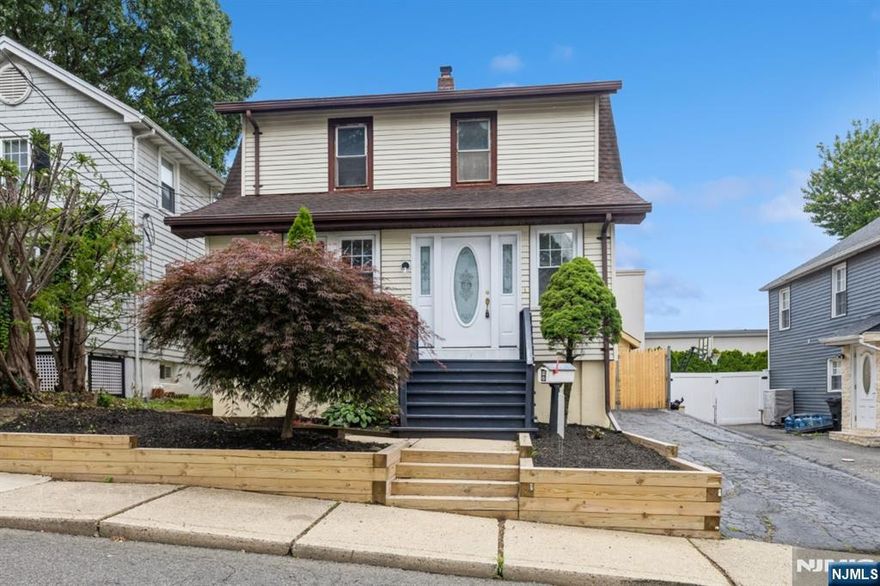 Discover this beautifully renovated 3-bedroom home in the heart of Bogota, NJ, perfect for modern living. Featuring fresh paint, new flooring throughout, a brand-new kitchen with sleek cabinets, granite countertops, and new appliances, plus a fully updated bathroom with a stylish new vanity. The spacious living and dining rooms offer ample space for entertaining, while the full unfinished basement provides endless potential. Enjoy the convenience of central air and heat, a 2-car detached garage, and a prime location just one block from a school, with shopping, transportation, and an easy commute to New York City nearby. Move-in ready and waiting for you!