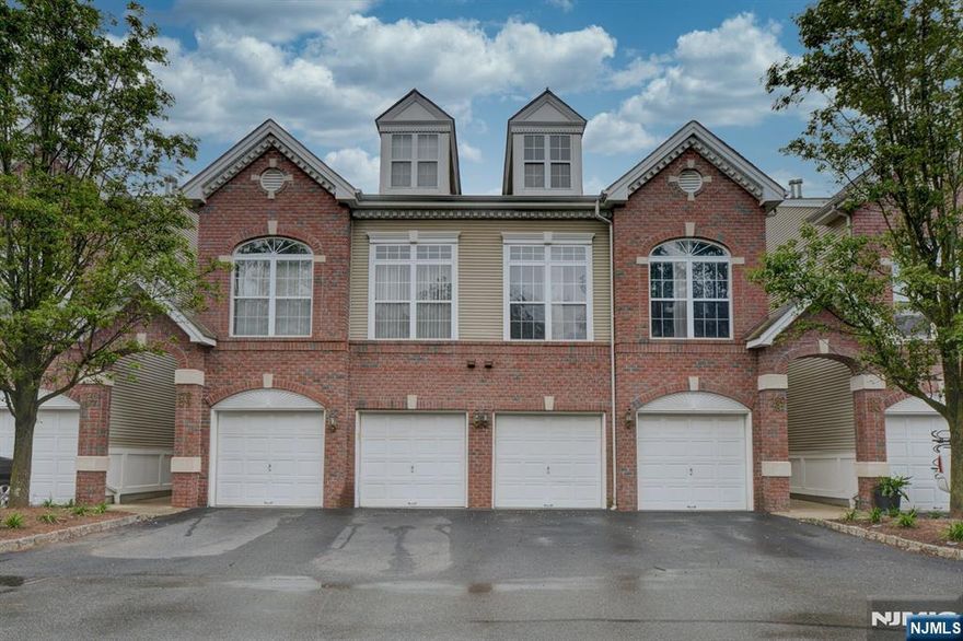 Welcome to The Berkley â€“ the largest model featuring 2 Bedrooms + a bonus Loft & 2.5 baths in the highly desirable community! This renovated 3-level townhome offers an open floor plan, oversized windows, & high ceilings for tons of natural light.The ground level provides convenient entrance from the 1-car attached garage or front entry foyer. The main living level showcases a renovated kitchen w/ SS appliances, gorgeous countertops, custom backsplash, pantry, & a breakfast bar, all open to the living & dining areas. New wood flooring & a half bath on this floor!Upstairs, a spacious loft overlooks the bright, airy living room w/ a cathedral ceiling, providing ideal space for a home office/ sitting area. The massive primary suite, featuring a private walk-out terrace overlooking park-like grounds, a luxurious en-suite bath (tub, double vanity, standing shower), & a walk-in closet. Guest bedroom, 2nd full bath, & laundry room complete the upper level.Central air, recessed lighting! Amenities incl Clubhouse, Pool, Tennis Court, & Jogging/Biking Path. Commuter's dream! Steps away from NYC bus/ train stations, close to shopping.