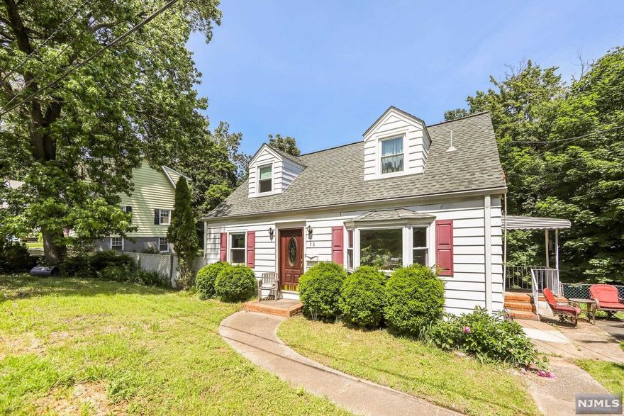 Take a look at this charming Cape Cod located on a private corner lot in the lovely town of Hawthorne. Beautifully updated kitchen and bathroom. 3 sizeable bedrooms, formal living and dining. Large basement with LOTS of potential. New roof, windows, locks, and water heater (2019). Great backyard with room for a pool!