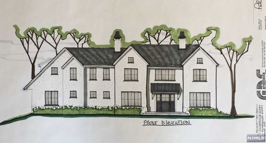 Similar home to be built! ANNOUNCING the builder is now offering complimentary to the buyer the opportunity to semi custom design their own home by meeting w/ the architect and interior designer. The Knickerbocker Estates -2 out of 10 completed, 1 already SOLD situated on a half-acre of flat property on a brand-new cul-de-sac This to be built home approx 4,500-4,800 sq ft +/- sq ft of luxury living space plus a finished ll. A rare opportunity to live in Tenafly. Fall 2020 Completion. Sleek & modern w/ exquisite finishes, open floor plan w/ stunning gour kit & attached fr w/dual fireplace making this space perfect for everyday living 7 entertaining. A luxurious master suite & spa like mbth w/steam shower a & radiant floors, 3 additional bds & 3 full bth complete the 2nd floor. This residence is convenient to Tenafly's award winning schools & convenient to NYC trans.